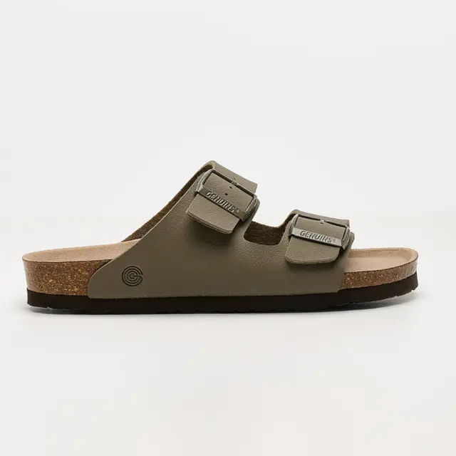 Genuins Πέδιλα Unisex PETA vegan Γκρί GEN/HAWAII VEGAN STONE