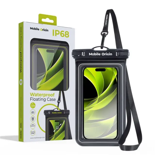 Mobile Origin Waterproof Floating Case 6,5", black/white