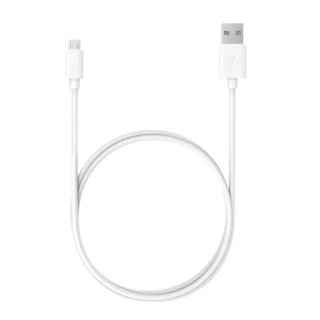 Καλώδιο Σύνδεσης και Φόρτισης Ancus Flow E44 USB σε Micro-USB 2.0A 480Mbps Data Transfer Λευκό 1m 3