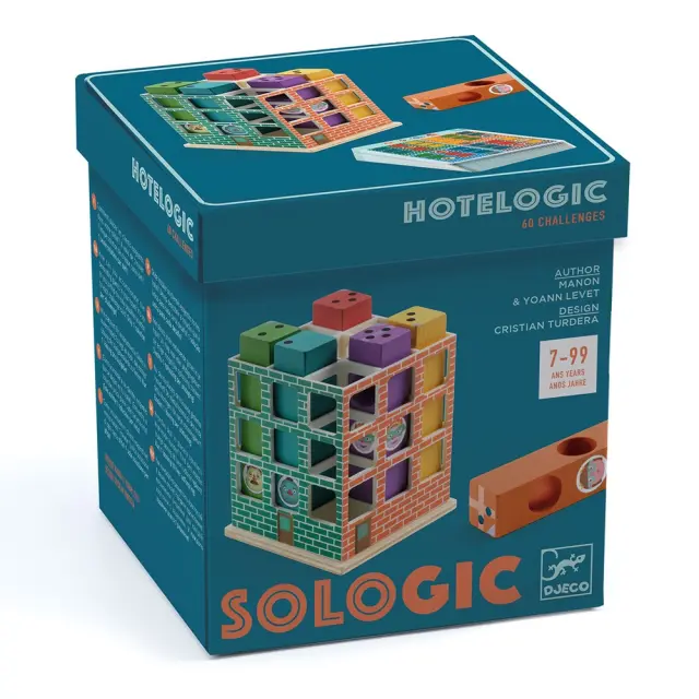 Djeco Επιτραπέζιο Λογικής "Hotelogic" 7-99 ετών 08586