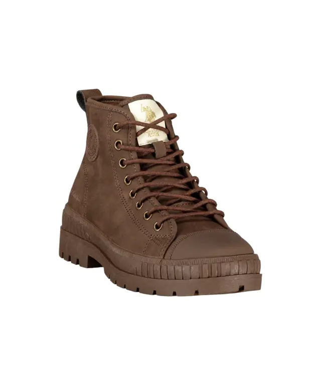 U.S. Polo Assn. - Γυναικεία Μποτάκια Legend LEGEND003WGU1-DBR001 Καφέ 2