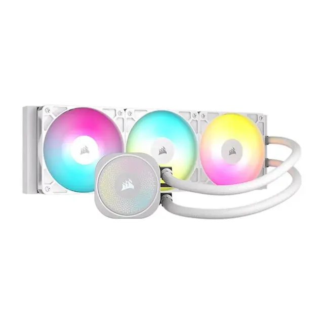 Corsair CPU Liquid Cooler NAUTILUS 360 ARGB XL White (CW-9060095-WW)