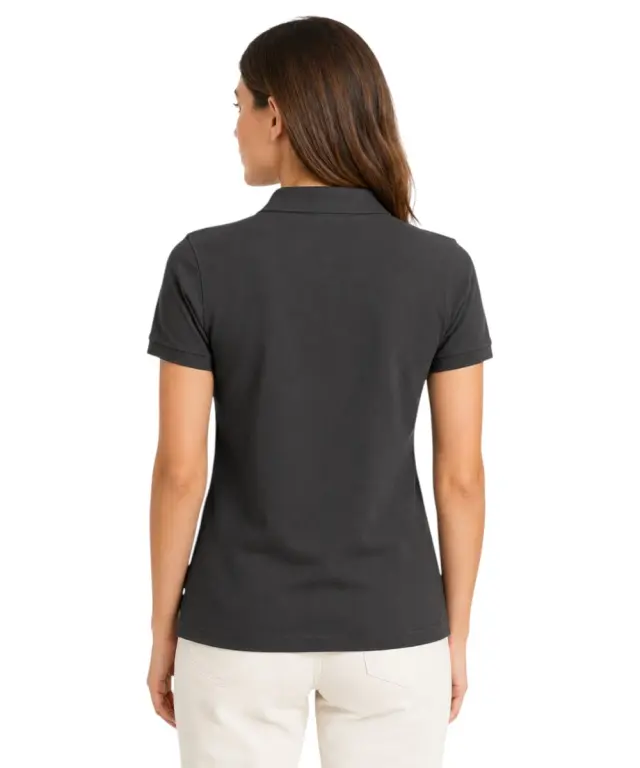 Norway Nautical School - Γυναικείο Μπλουζάκι Polo 858710-BLACK Μαύρο 2
