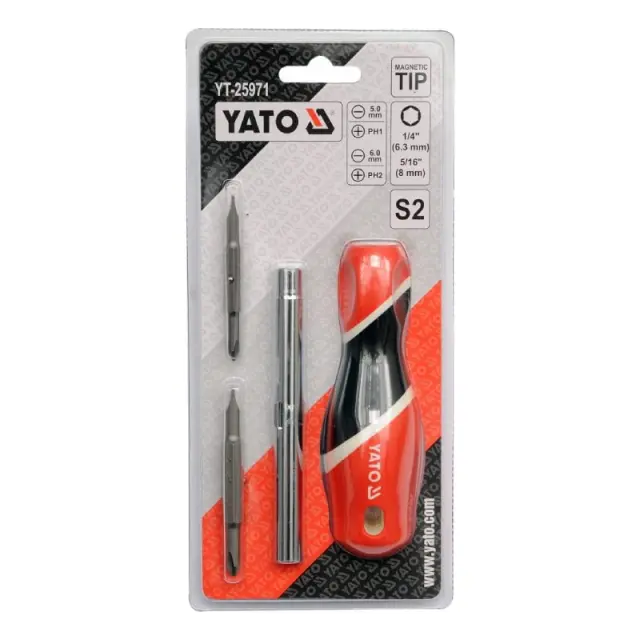 Yato Κατσαβίδι 6 Σε 1 YT-25971 2
