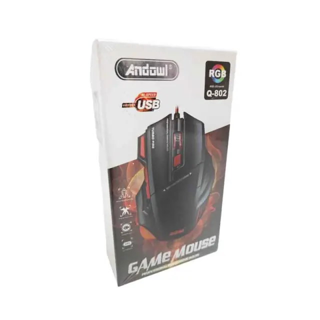 Andowl Ενσύρματο Gaming Ποντίκι Με LED RGB Φωτισμό Q-802 – Gaming Mouse 075953 3