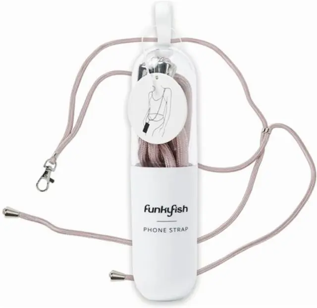 Κορδόνι Αναδέτης Smartphone Rose Gold Funky Fish / 300-31009 (FUNKYFISH)