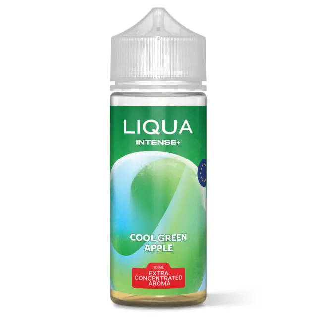 Liqua Intense Plus Cool Green Apple 10ml/120ml FS