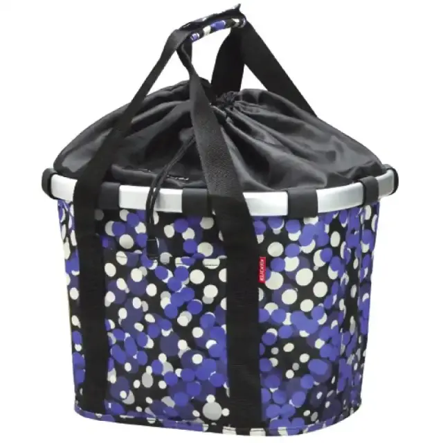ΚΑΛΑΘΙ ΕΜΠΡΟΣΘΙΟ KLICKFIX BIKEBASKET RASTER DOTS BLA