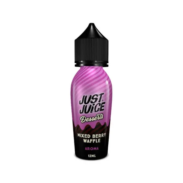 Just Juice Desserts Mixed Berry Waffle Flavour Shot 12ml/60ml