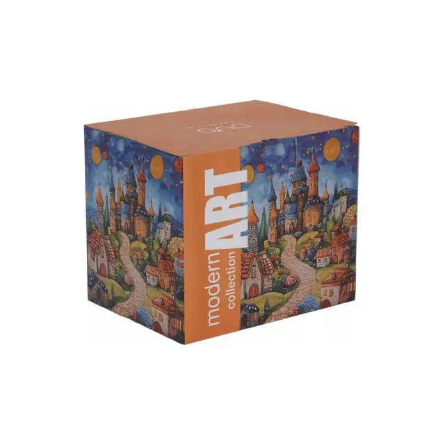Duo gift Modern Art Πορσελάνινη Κούπα 450ml: Sleepy Kingdom 3