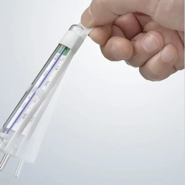 PiC Solution VedoEco Plus Γυάλινο Θερμόμετρο χωρίς Υδράργυρο με Γάλλιο, Ασημί 3