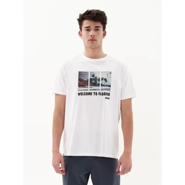 Emerson Men's S/S T-Shirt (231.EM33.50-White) - Λευκό