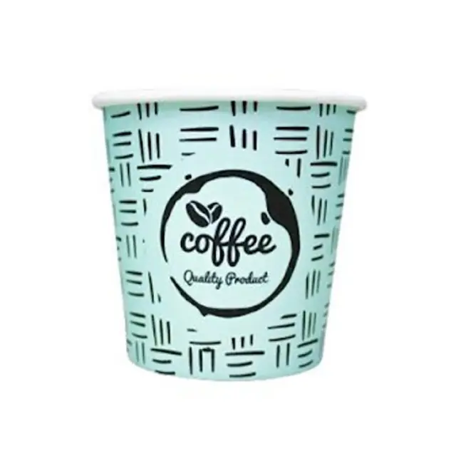 Ποτήρι Χάρτινο Coffee Single Wall 4oz 50τμχ