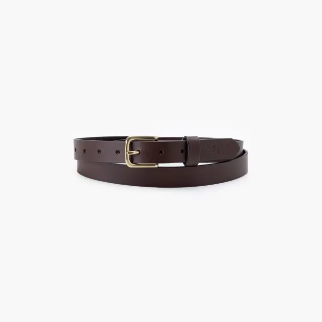 MEN'S NEW NARROW belt Brown