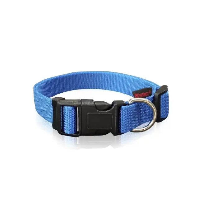 Pet Interest Plain Blue Περιλαίμιο Απλό Μπλε Large 2.5x47-70cm