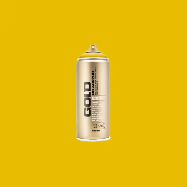 Montana Gold Spray Paint 400ml G1030 Banana