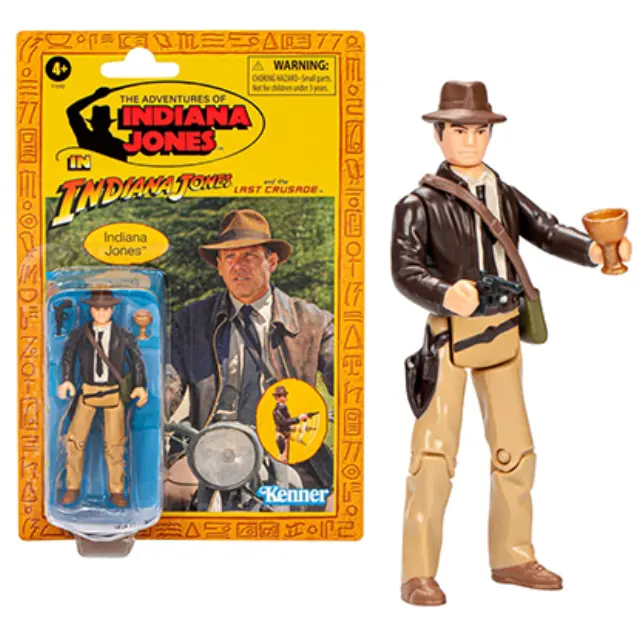 Hasbro Fans Indiana Jones and the Temple of Doom: Indiana Jones (Adventure) Action Figure (15cm) (Excl.) (F7092)