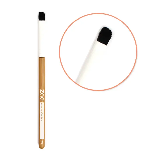 Zao Organic Lip Brush 708 – Vegan & Cruelty Free πινέλο χειλιών ακριβείας 2