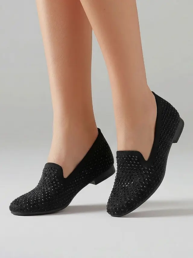Gabor Μοκασίνια-Loafers Γυναικείο ύφασμα Μαύρο GAB/65216 47-SCHWARZ 2