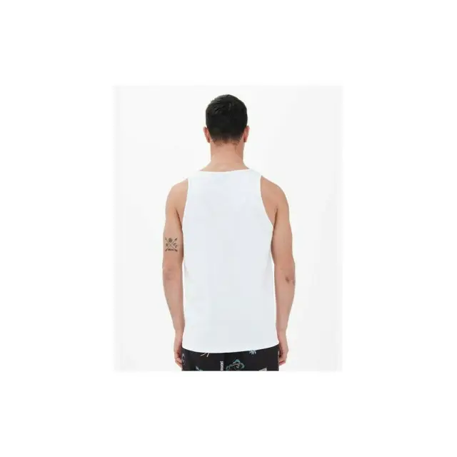 Emerson Men's Tank Logo (221.EM37.102-White) - Λευκό 2