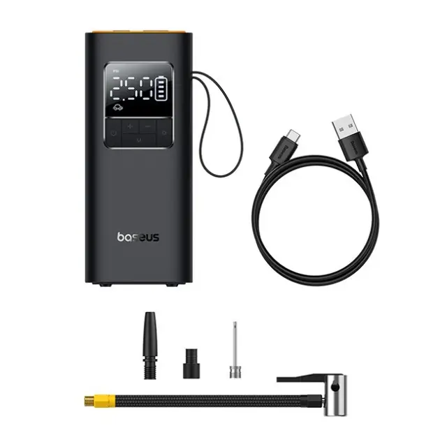 Baseus SuperMini Pro Battery Compressor With Display Black (C11159300111-00) 2