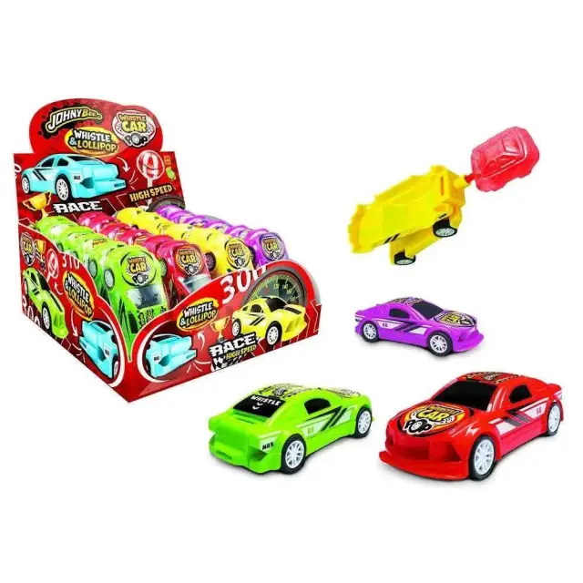 JohnyBee WHISTLE CAR POP 24τεμ/display