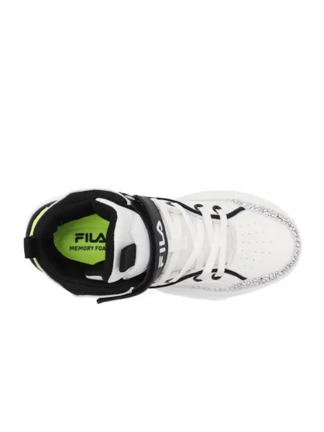 Fila Memory Sonic V White/Black/Lime Kids 3YF43002-106 - 35 3