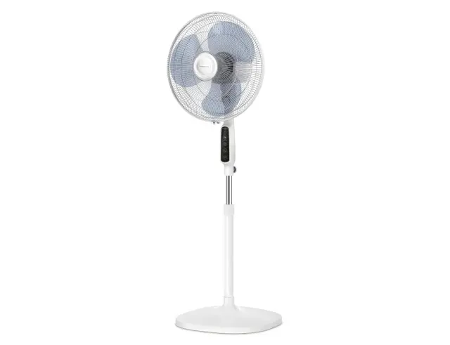 Ανεμιστήρας Ορθοστάτης Rowenta Essential+ VU4440F0 με τηλεχειριστήριο, ισχύ 45W και 3 ταχύτητες - Λευκό VU4440F0