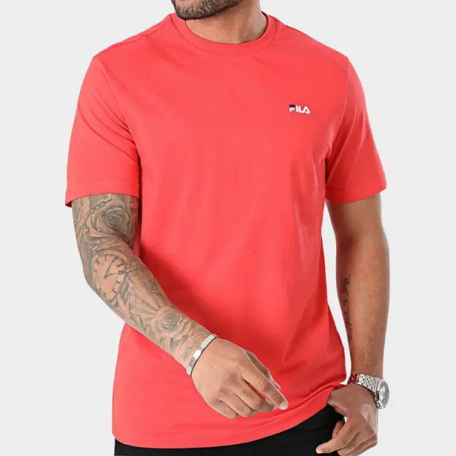 Fila - Ανδρικό T-shirt Laas FAM0874-30002 Κόκκινο - 2XL 3