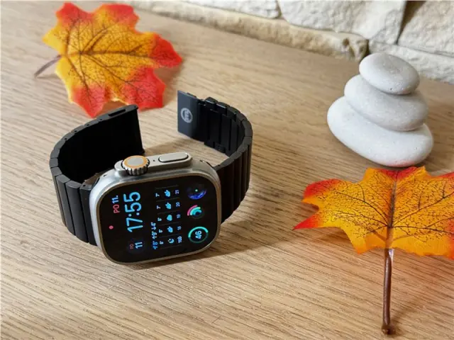 Mobile Origin Watch Titanium Band, black - Apple Watch 49mm/46mm/45mm/44mm 2