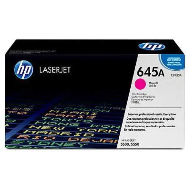 HP 645A Γνήσιο Toner Laser Εκτυπωτή Ματζέντα 12000 Σελίδων