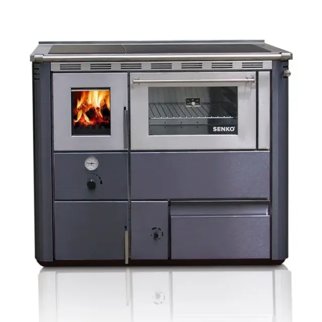 Senko C-25 σόμπα καλοριφέρ Ανθρακί 25kw