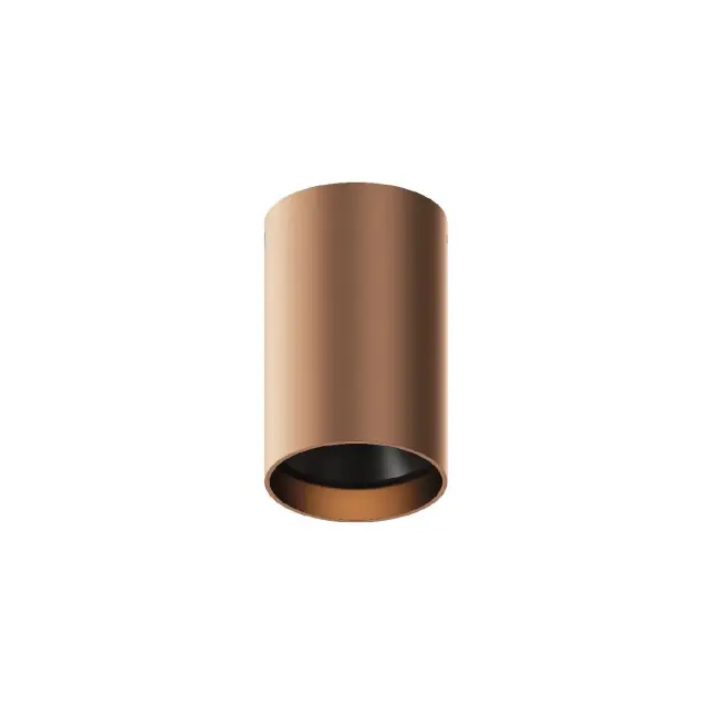 Kumu Φωτιστικό οροφής LED 15W 3000K ø8x13cm IP65 Titanium bronze+μαύρο Bronze Μαύρο
