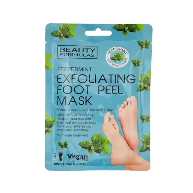 Beauty Formulas Exfoliating Foot Peel Mask