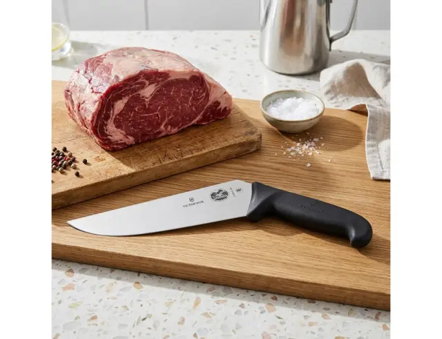Μαχαίρι Κρέατος Victorinox Fibrox με μήκος λεπίδας 31cm - Black5.5203.31