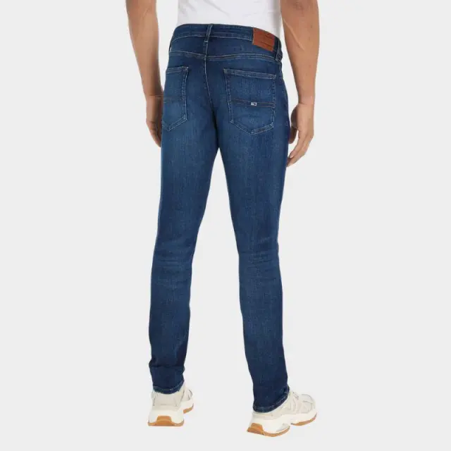 Tommy Hilfiger - Ανδρικό Παντελόνι Τζιν Ελαστικό Slim Fit DM0DM19298-1BK Μπλε - W29 L32 2