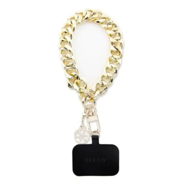 Guess Universal Wrist Strap 4G Charm Gold