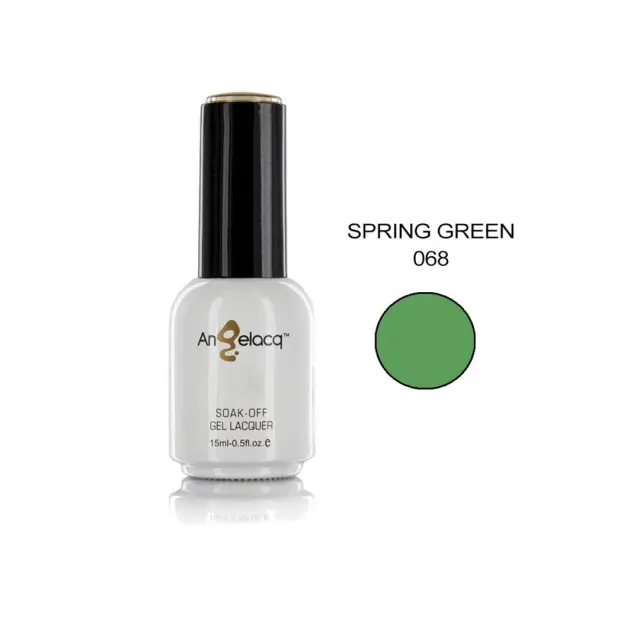 Ημιμόνιμο επαγγελματικό βερνίκι ANGELACQ 15ML - 0.5FL.OZ 068 Spring Green