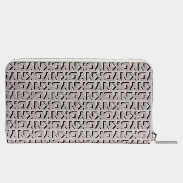 Πορτοφόλι DKNY Avril R5215M28-00E2 MARSHMALLOW Γκρι - ONESIZE 3
