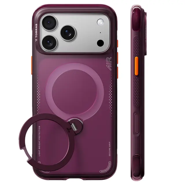 Torras Ostand Q3 Air Cosmic, purple - iPhone 18 Pro Max