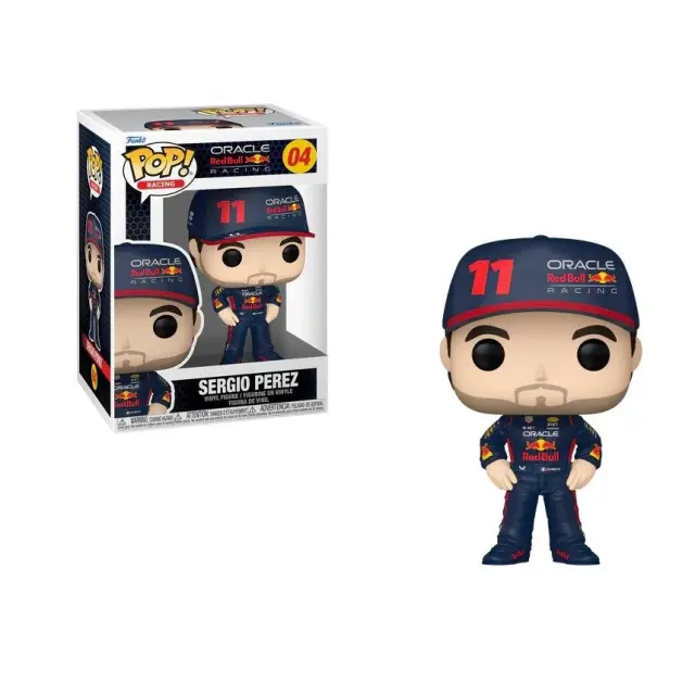 Funko Pop! Racing: Oracle Redbull Racing – Sergio Perez #04 Vinyl Figure
