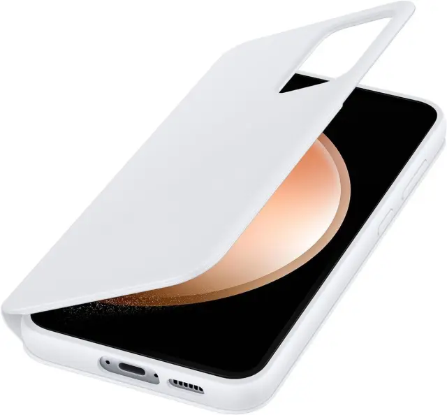 Samsung® Smart View Θήκη Βιβλίο για Galaxy S23 FE- White 2