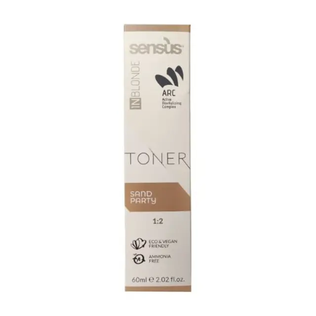 Sensus Inblonde Toner - Sand Party 60ml