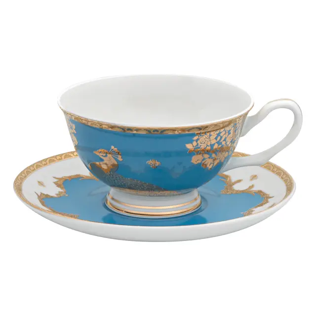 Beauty Home Σετ τσαγιού πορσελάνης 13τμχ Eternal Art 7714 Μπλε 3