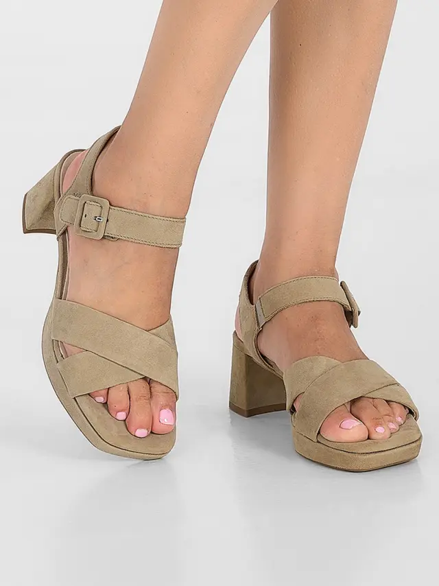 Gabor Πέδιλα Γυναικείο δέρμα Nubuck Πράσινο GAB/22933 11-SCHILF 2