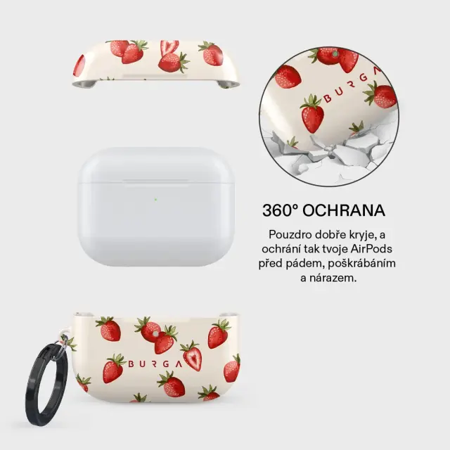 Burga Airpods Case, Freshly Picked - Airpods Pro 3 2
