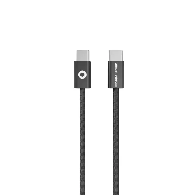 Mobile Origin 60W UltraSlim USB-C to USB-C Cable 1 m CB11 Black 3