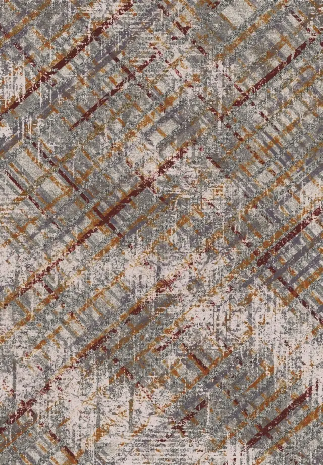Χαλί Γκρι/Καφέ Ν.5366 120x180cm
