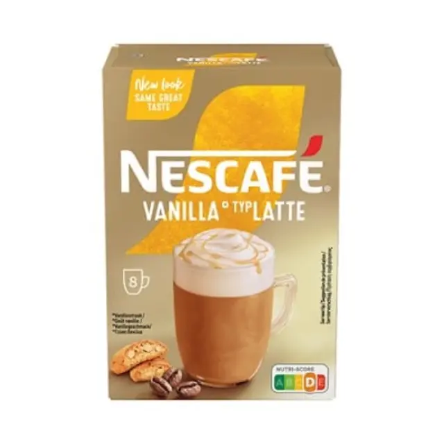 Nescafe Ρόφημα Latte Vanilla Sticks 17gr X 8TMX
