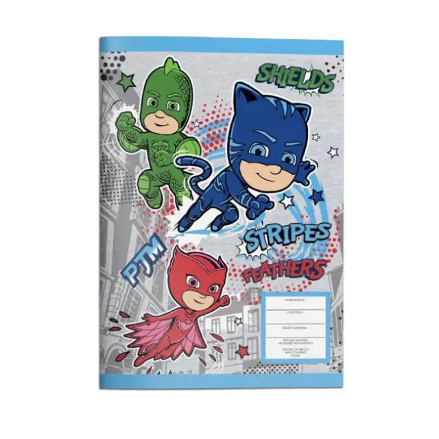 Diakakis Τετράδιο Καρφίτσα 17x25 40 φύλλα PJ Masks (000484280) 3